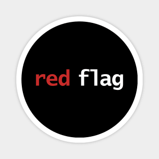 Red Flag Magnet